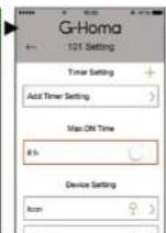 Emos P5530 - Setting the Maximum ON Time - 2