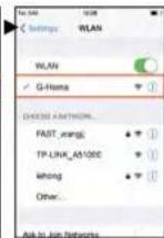 Emos P5530 - iOS iestatijumu lapas piemēri - 3