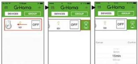 G-Homa DEVICES GROUP 101 OFF 521 OFF 101 OFF Cause - Cusines 15min 30min