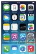 Emos P5530 - Exemplu de afişare a paginilor de setare în dispozitivul iOS - 1