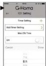 Emos P5530 - Setting the Maximum ON Time - 3