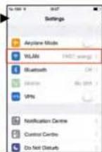Emos P5530 - Példa az iOS rendszer beállítási oldalára - 2