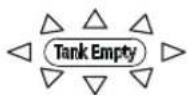 HITACHI R-M600VAG9THX - หลอดไฟ "Tank Empty" - 1