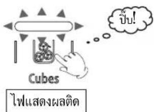 Cubes ไฟแสดงผลติด