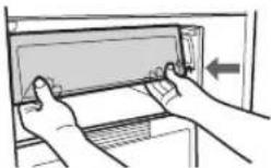 HITACHI R-MX600GVTH1 - ประตูลิ้นซักช่องใส่ผักช่องบน เฉพาะรุ่น 3 ประดู - 1