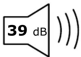 39 dB