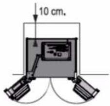 10 cm.