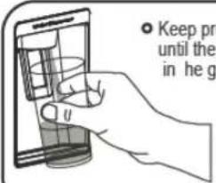 ● Keep pro until the in he go