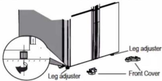 Leg adjuster Front Cover