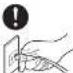 HITACHI CV-945F - CAUTION / ข้อควรระวัง - 1