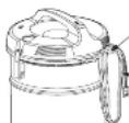 HITACHI CV-945F - Power cord storage / การเก็บสายไฟ - 1