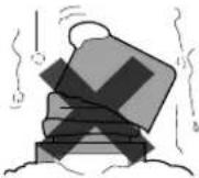HITACHI DT-P300GX - WARNING คำเตือน - 17