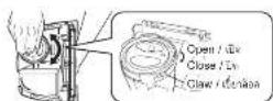 HITACHI CV-SE230V - How to clean cyclone cylinder filter / วิธีการกําความสะอาดสุดกรองใช่โคลน - 1