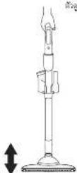 HITACHI CV-SE230V - How to Operate the Dry Mop Head / วิธีเข้งานหัวดูตรผู้นสําหรับพื้นราม - 1