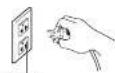HITACHI CV-SE230V - Insert the Mains Plug Into a Socket / เสียบปลักเข้ากับเฝ่าเสียบต์งภาพ - 2
