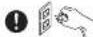 HITACHI CV-SE230V - Caution / ข้อตราระวัง - 1
