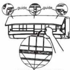 guide guide (a) 100% of the air conditioner