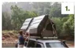 Skandika Wildland - Dismantling your roof tent - 1