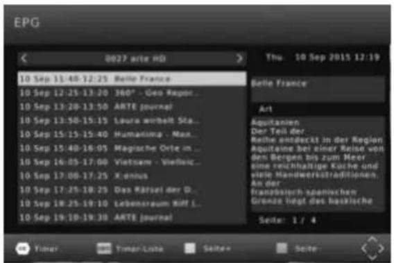 EPG 0027 arte HD Thu. 10 Sep 2015 12:19 Belle France Art Aquitanien Der Teil der Relle entdeckt in der Region Aquitaine bei einer Reise von den Bergen bis zum Meer sine reichhaltige Küche und viste Handwerkstraditionen. An der fransbierch spenischen Grünze liegt des bassliche Seite: 1 / 4 Timer Timer-Loite Seite+ Seite- 00
