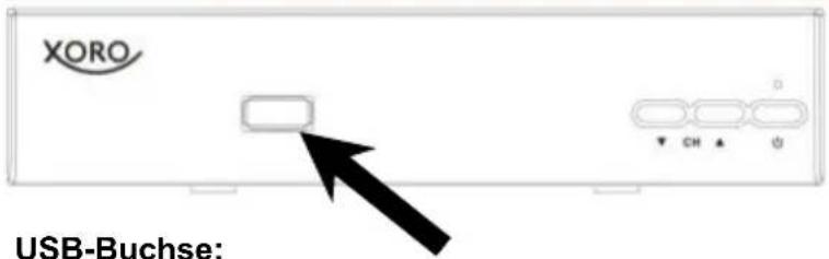 XORO USB-Buchse: