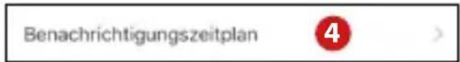 Benachrichtigungszeitplan 4