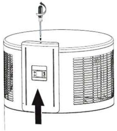 AEG WPT 300 EL plus - Gerätedeckel abnehmen - 1