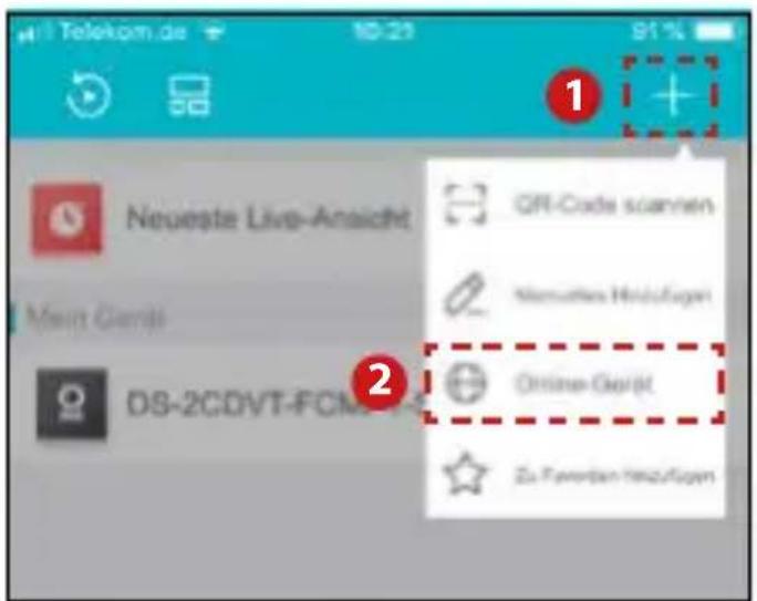 1 Neweste Live-Ansicht GRI-Code scannen Nemuchtes Hidzuflagen Online-Gericht DS-2CDVT-FCM Zu Forderen hizuzufagen