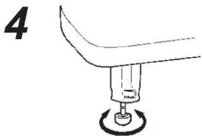 JUKI HZL-G320 - Den Anschiebetisch installieren - 4