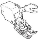 JUKI HZL-G320 - ■ Typen und Anwendungsbereiche der Nähfüße - 7