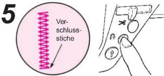 5 Ver- schluss- stiche