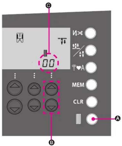 JUKI HZL-G320 - ■ Probenaht - 1