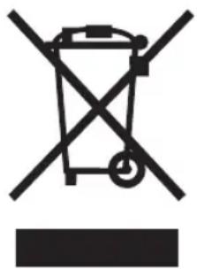 Symbol of a trash bin crossed with no visible text or numbers