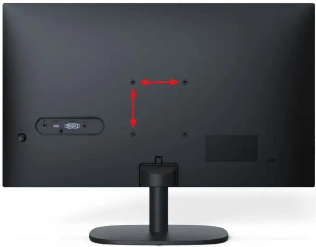 BLAUPUNKT BP27M75 - BACK OF Monitor - 1