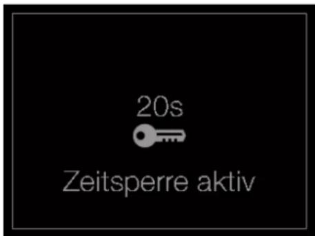 20s Zeitsperre aktiv