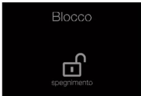 Blocco spegnimento