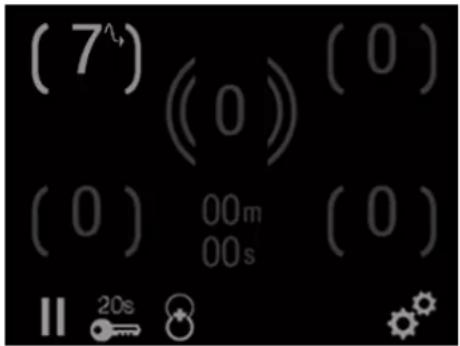 (7) (0) (0) 00m 00s (0) II 20s