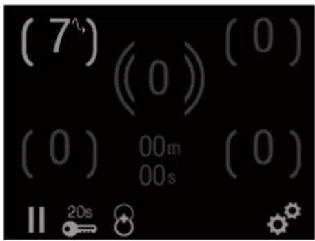 (7^) (0) (0) (0) 00m (0) 00s II 20s 8