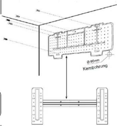 Ø 60mm Kembohrung
