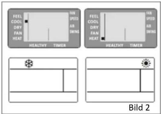 FEEL COOL DRY FAN HEAT HEALTHY TIMER TEN SPED AIR SWING FEEL COOL DRY FAN HEAT HEALTHY TIMER TEN SPED AIR SWING Bild 2