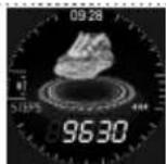 Manta SWT05BP - Pedometer/Distance/Calorie Burnt - 1