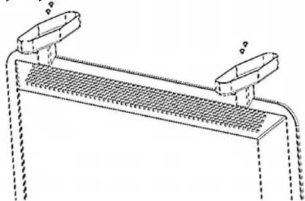 Eldom Slab HC500C - Montaż na ścianie (rys. 3) - 1