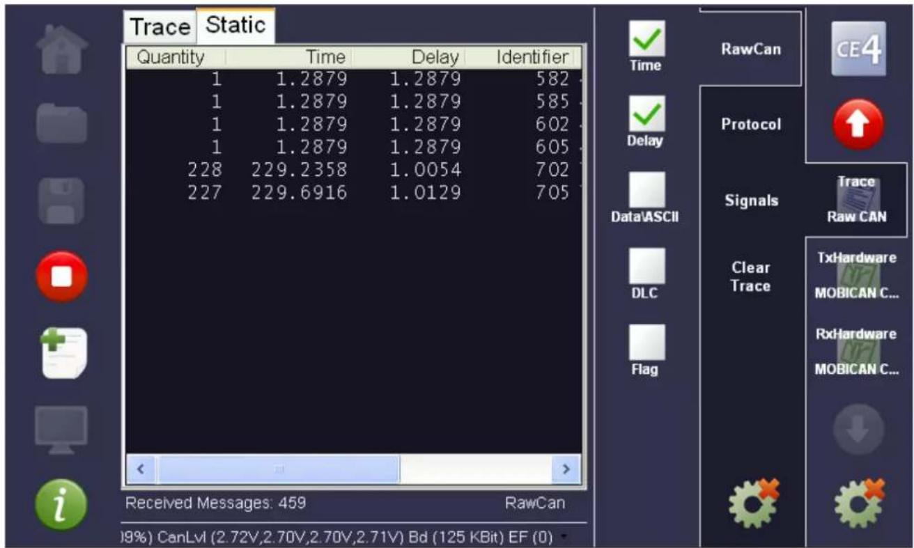 IFM EC2100 - Trace Windows (RawCAN und CANopen) - 2