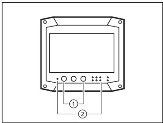 IFM EC2100 - Anzeige- und Bedienelemente - 1