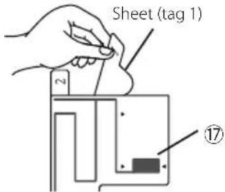 Sheet (tag 1) ⑰