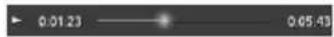 KENWOOD DMX9720XS - Play mode indicator/Playing time - 1