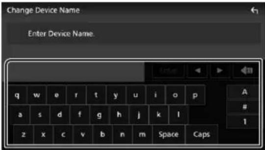 Change Device Name Enter Device Name.
