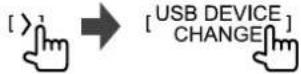 KENWOOD DMX5019BT - Switching the USB devices - 1
