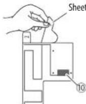 KENWOOD DDX9016S - When installing the antenna cable inside a front pillar that contains an air bag - 5