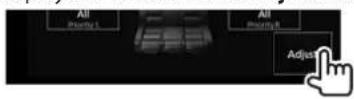 KENWOOD DDX9016S - ☐ Localizing the sound image—Front Focus - 2