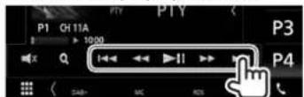KENWOOD DDX9016S - Replaying content - 2